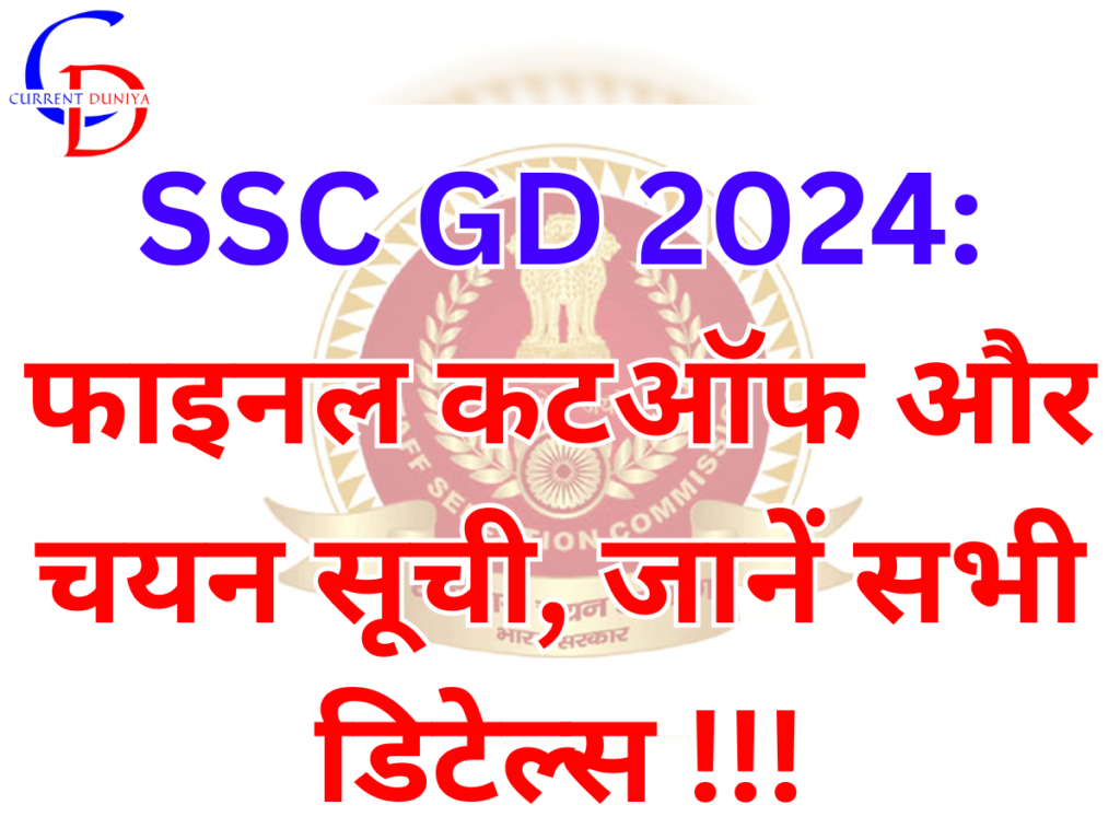SSC GD 2024